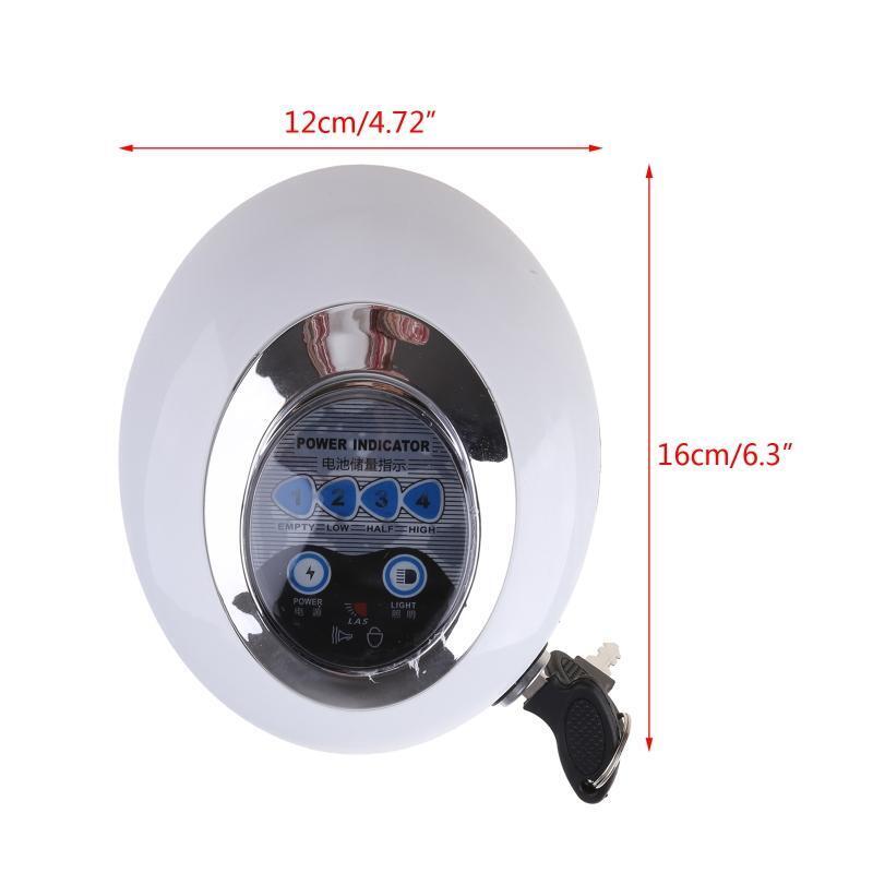 Scooter Instrument Light Energy Saving Headlight Horn Electric Quantity Display
