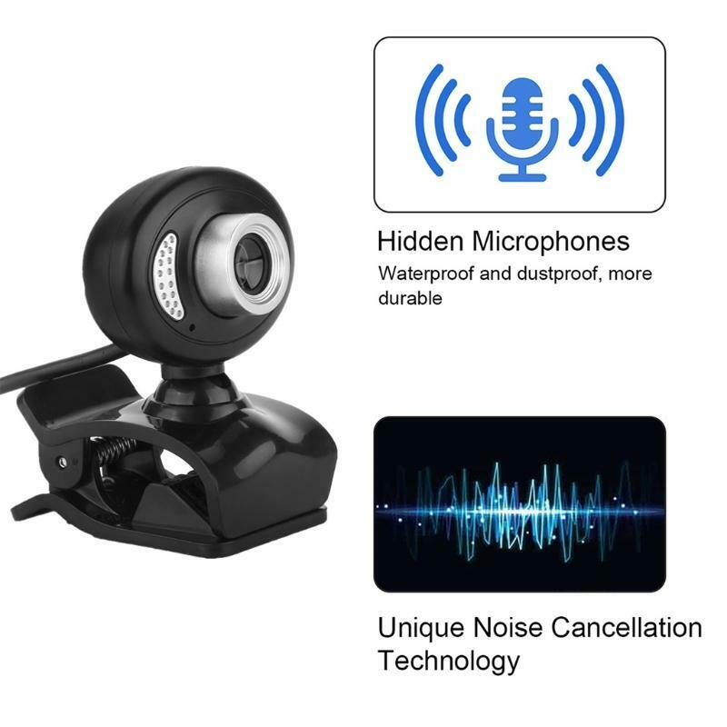 Multi-purpose Computer Camera Adjustable Free Drive Noise Reduction Webcam