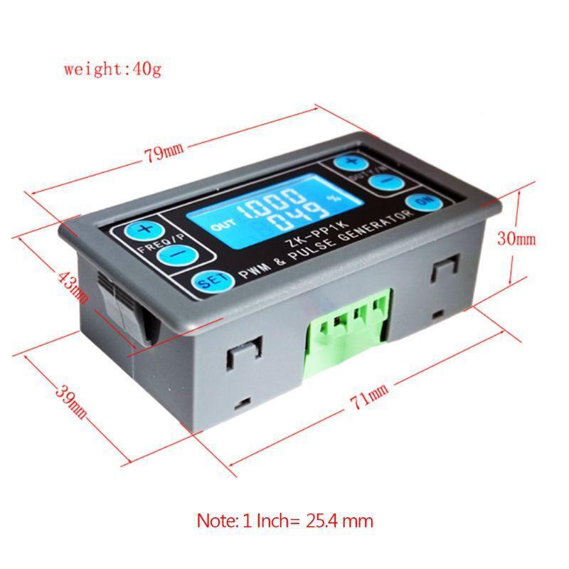 ZK-PP1K Dual Mode LCD PWM Signal Generator High-precision Detection Durable