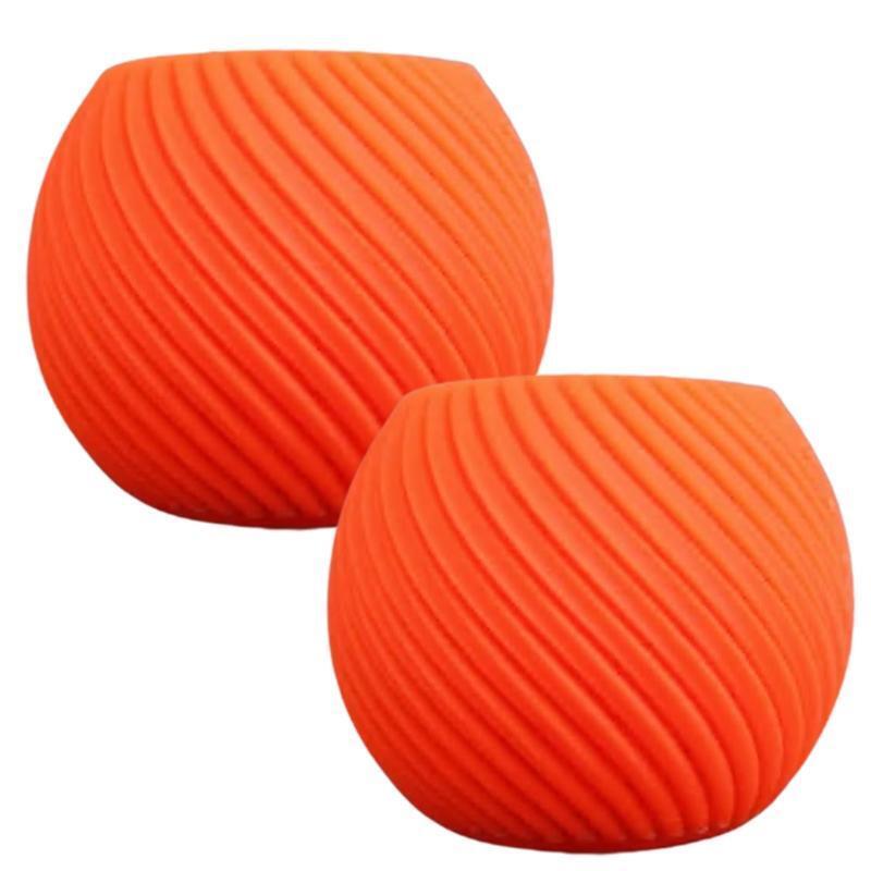 Wave Round Flower Pot Mold Silicone Plants Flowers Planter Mould Casting Concret