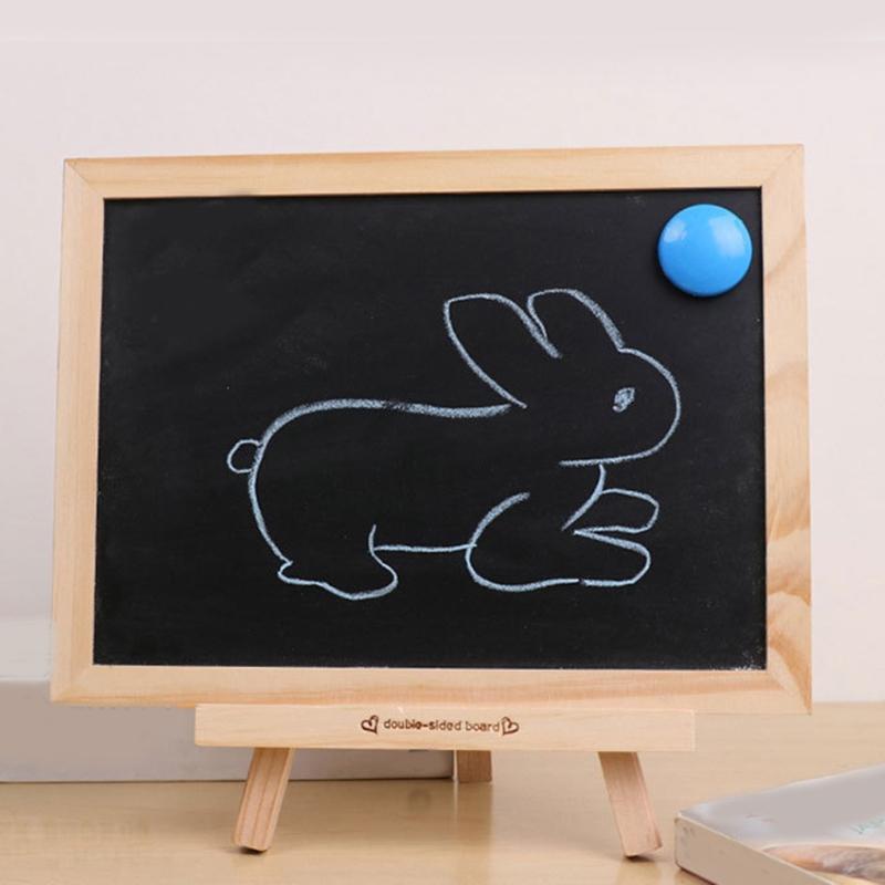 Message Chalkboard with Rope Message Board for Home Birthday Party Removable