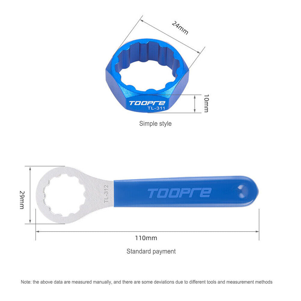 TOOPRE Lock Pedal Shaft Disassembly Removal Tool for MTB Road Bike (Simple)