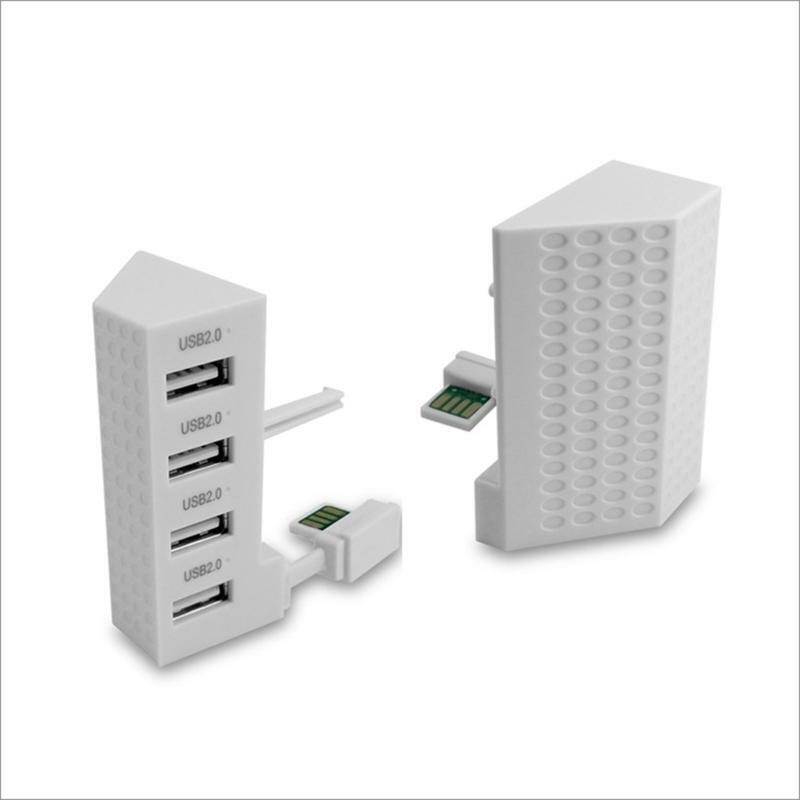 4 Port USB 2.0 HUB Adapter Expansion Converter Splitter Expander for XB One S