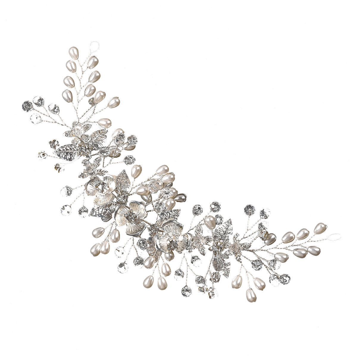 Handmade Head Wear Crystal Headband Bridal Hairband Rhinestone Tiara Jewelry