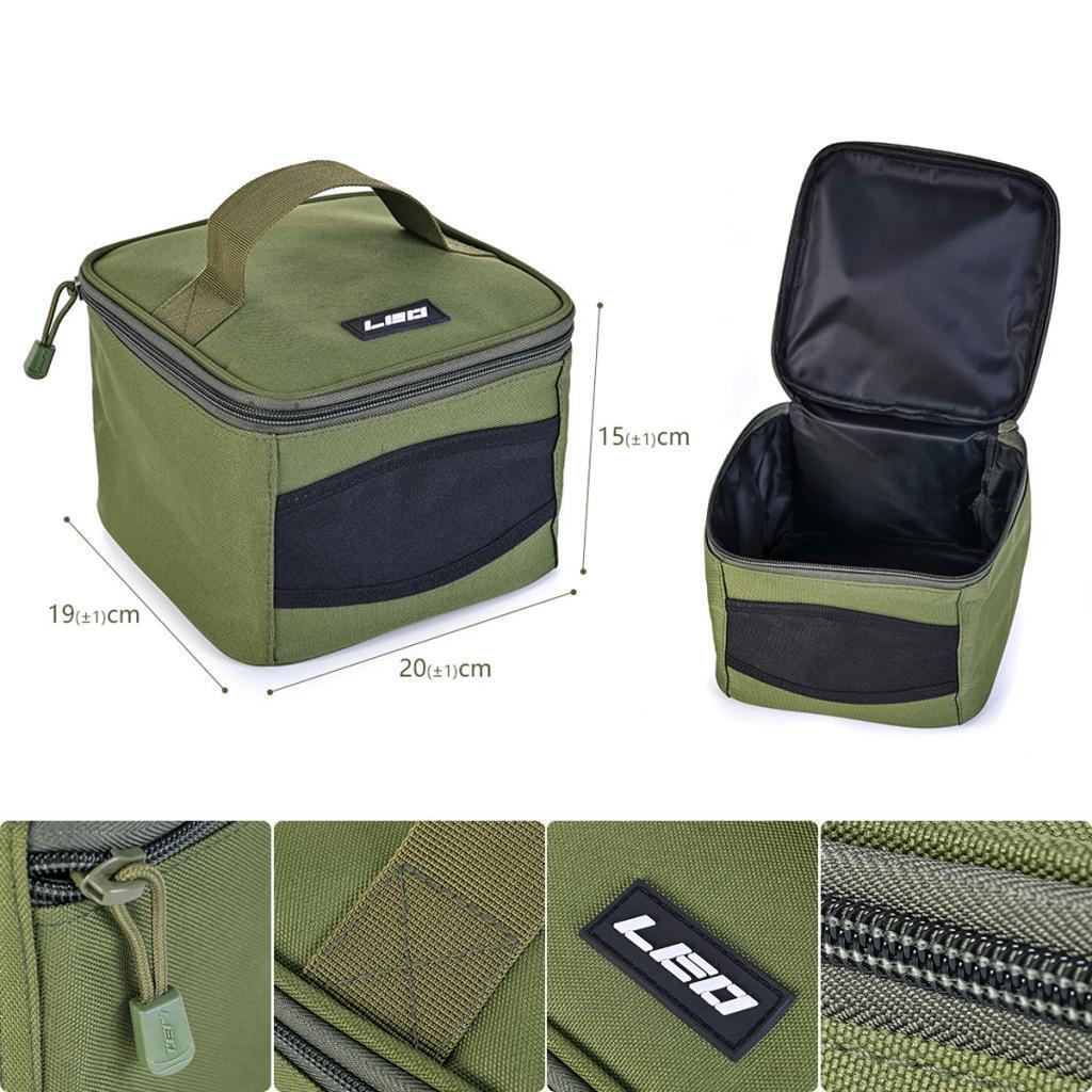 Multi Purpose Fishing Reel Storage Bag Oxford for Hiking Outdoor Activities