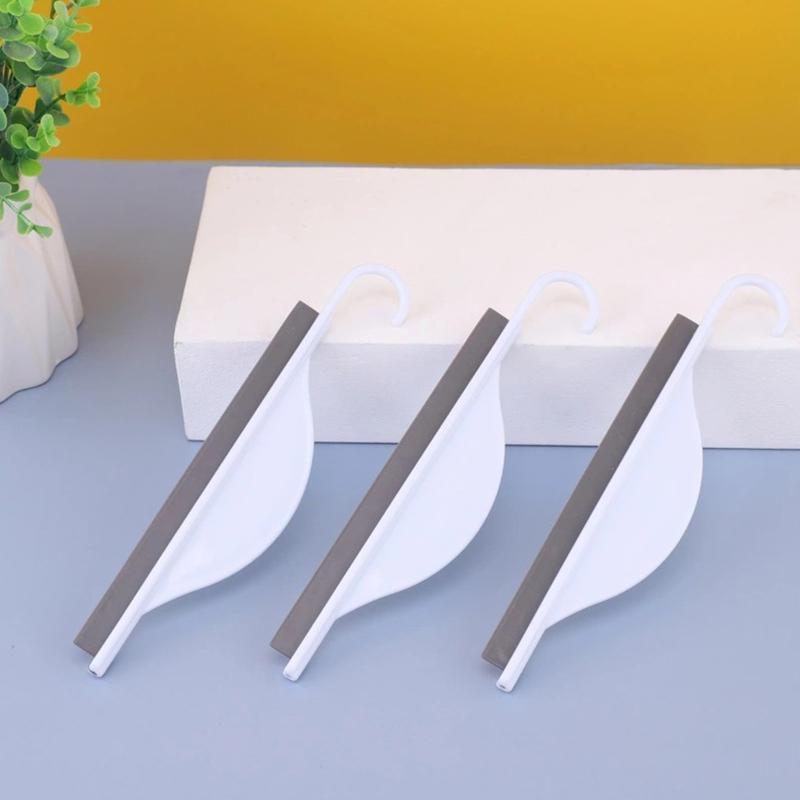 Mini Plastic Scraper Glass Mirror Window Shower Cleaning Wiper Tool