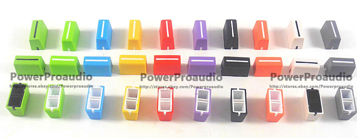 30pcs Fader Cap Straight Slide Potentiometer Cap For RANE TTM-54 56 57 61 68