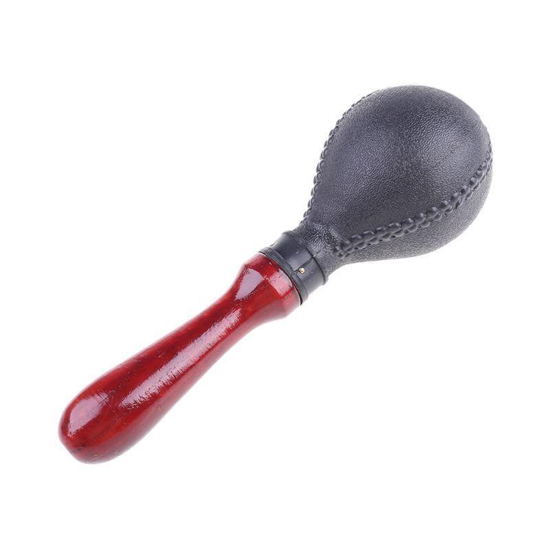 Pair of Maracas Shakers Rattles Sand Hammer Percussion Instrument