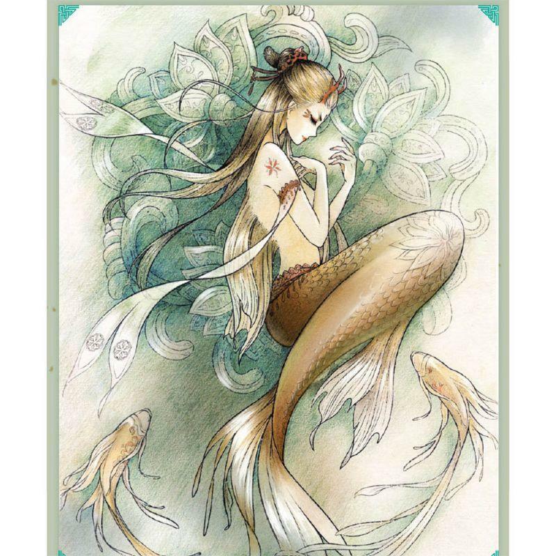Chinese Coloring Book Line Sketch Drawing Textbook Ancient Beauty Painting-book