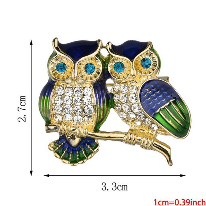 Owl Brooches Women Weddings Brooch Pins Gifts for Clothing Jewelry Accessories