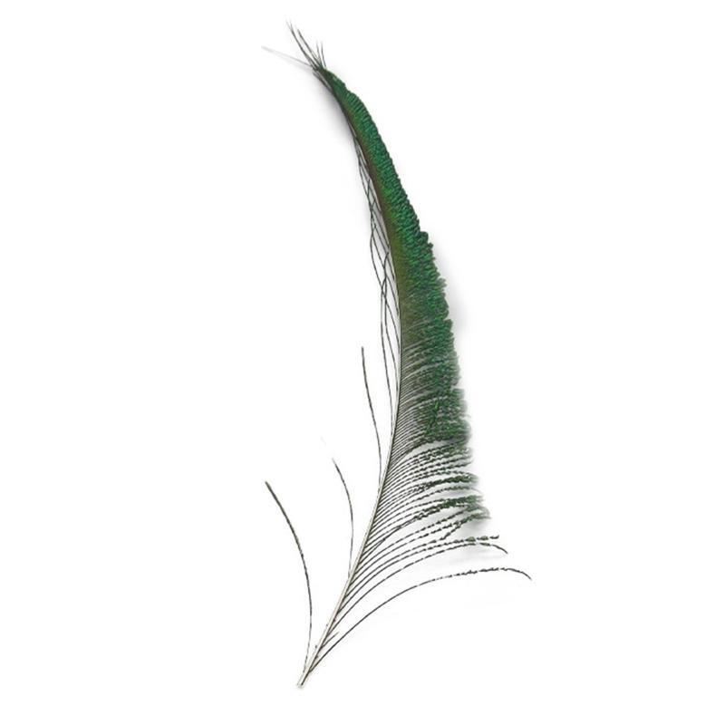20 Pieces/Pack Natural Peacock Sword Feathers Exquisite Birthday Gift Box Filler
