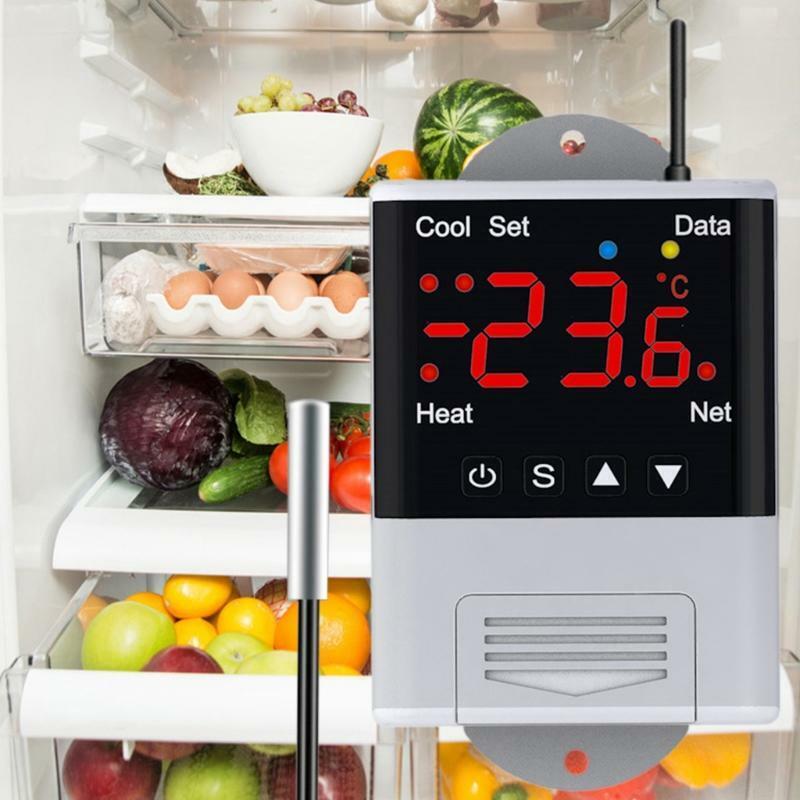 110V-230VAC 10A WIFI Digital Thermostat Remote Control Aquarium Incubator