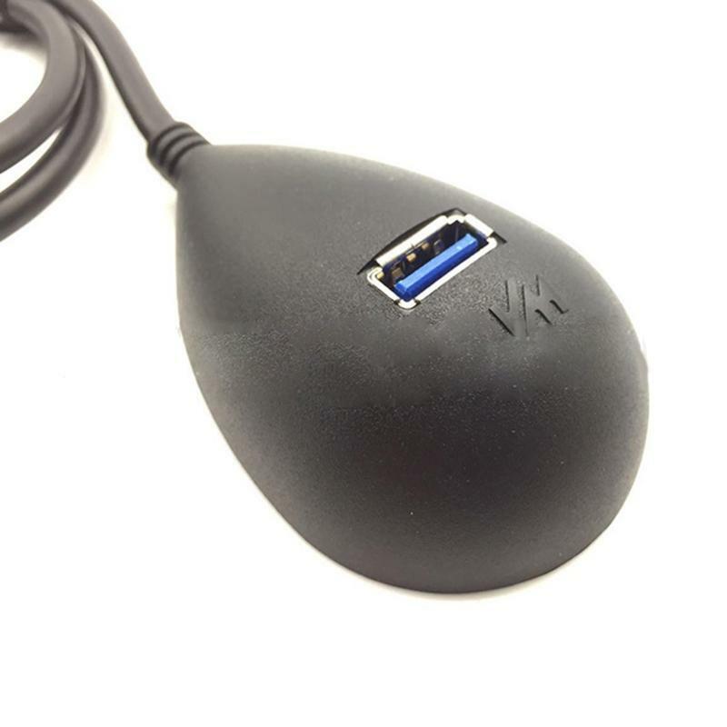 USB 3.0 Extension Cable w/ Pedestal 5Gbp/s Male to Female Fast Data Cable for PC