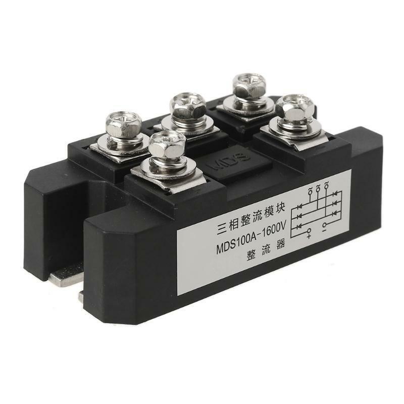 MDS100A 3-Phase Diode Bridge Rectifier 100A Amp 1600V Bridge Rectifier Module