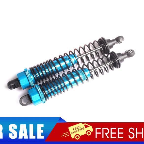 2x 108mm Adjustable Aluminum Shock Absorber for RC Truck Car Blue