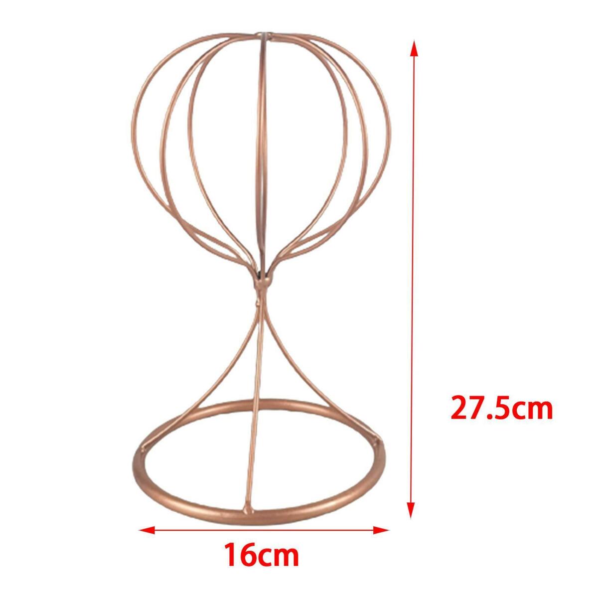 Balloon Shape  Hat Helmet Holder Hollowed-out Decorative Wig Styling Drying