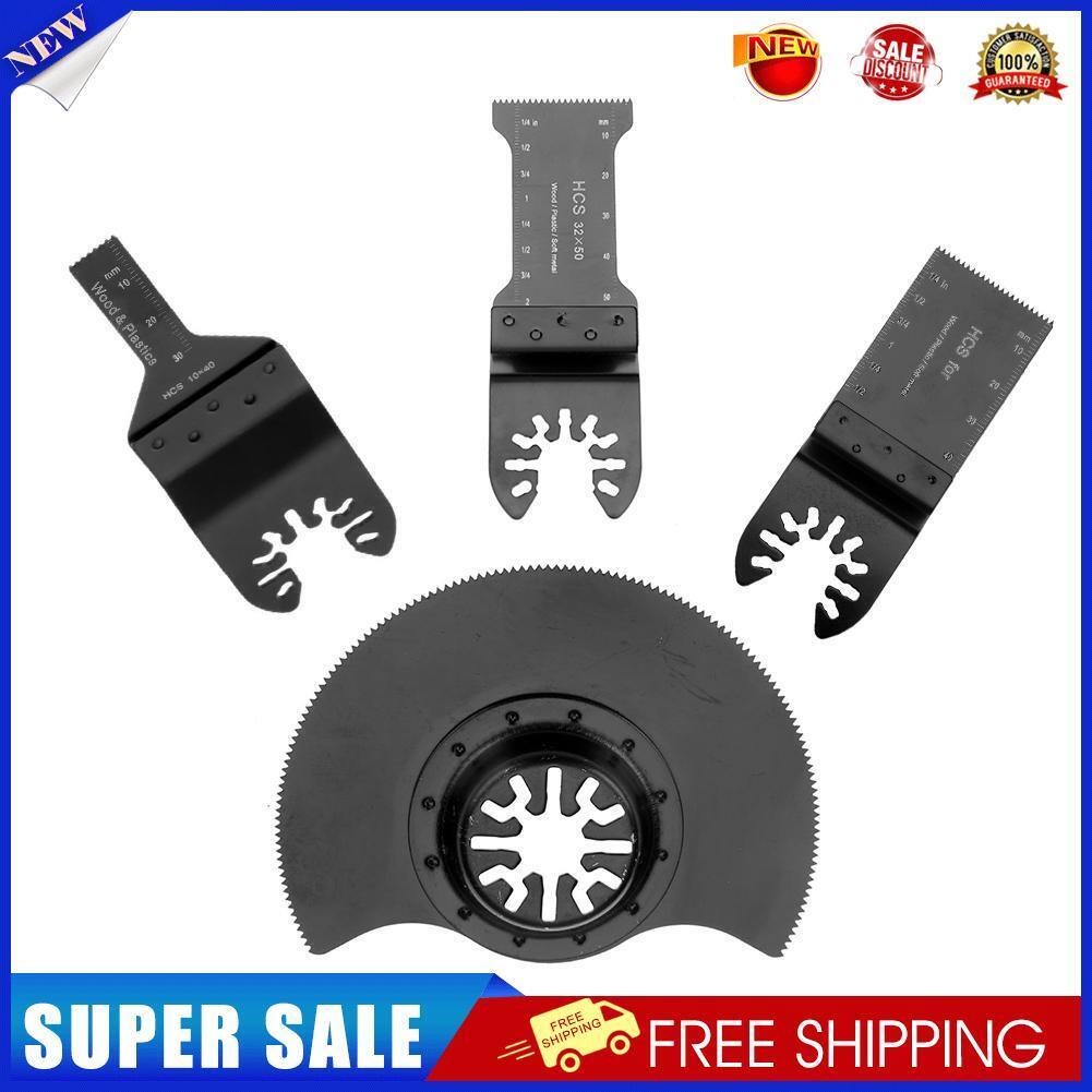 4pcs/set Oscillating MultiTool Saw Blade for Renovator Power Tools Cutting