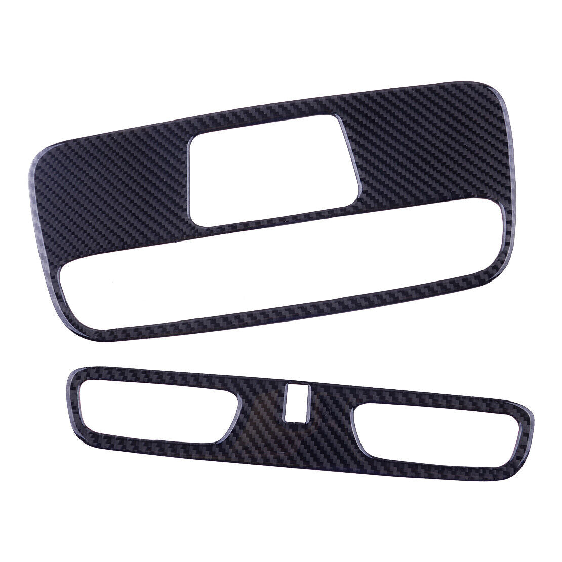 Carbon Fiber Front Reading Light Cover Trim Fit for Chevrolet Camaro 2016-2020