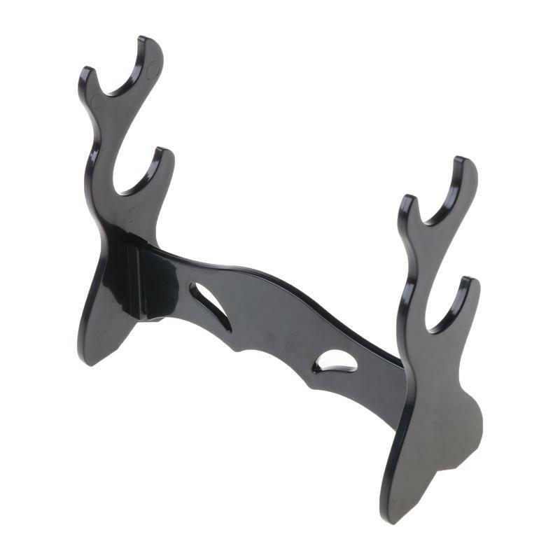 Double Layers Display Stand Plastic Bracket Rack Detachable Display Holder Wand