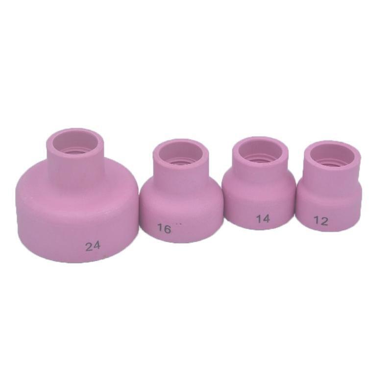 Upgraded Alumina Nozzle Ceramic Cup Torch Welding Accessories for WP17/18/26 Gun