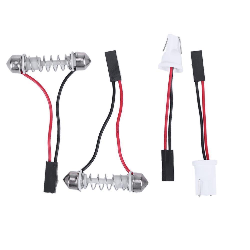 RGB T10 ba9s 15SMD-5050 Car Dome Light Interior Light with Remote Control