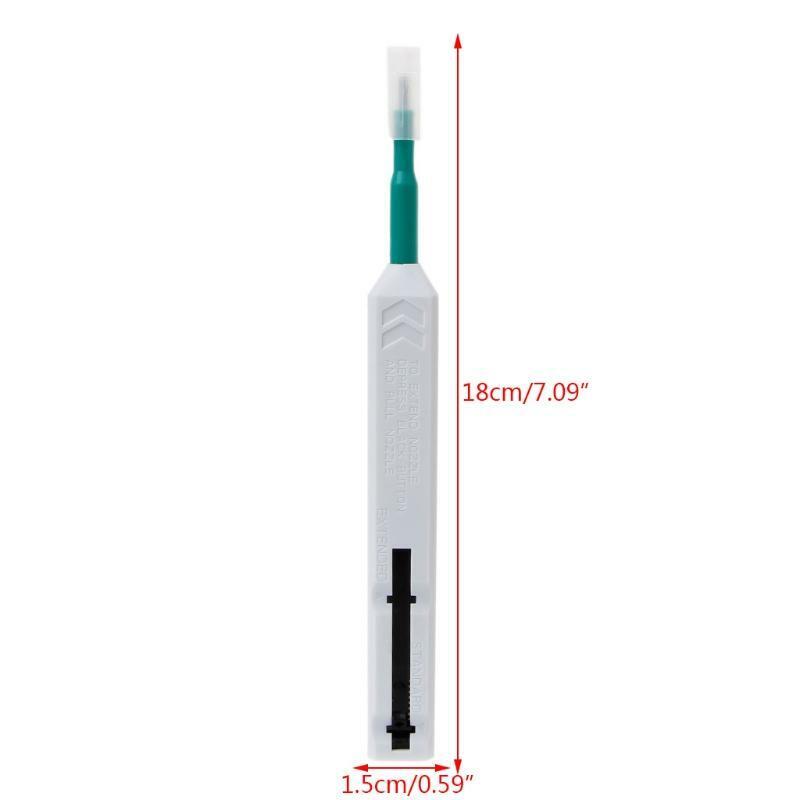 One-Click Fiber Optic Cleaner Pen 800 Times For SC ST FC 2.5mm Adapters Ferrules