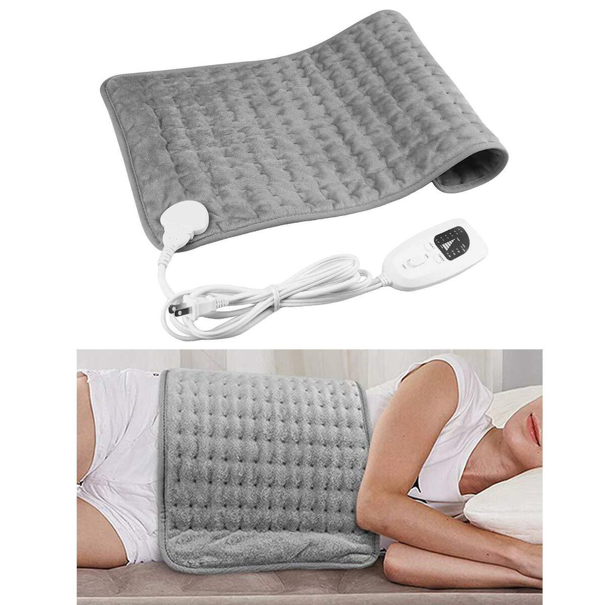 Large Electric Heating Pad, for Back Pain and Cramps Relief, Auto Shut Off, Heat