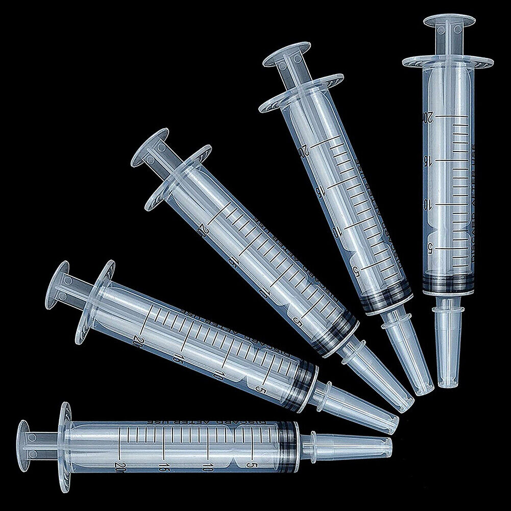 20ml Reusable Liquid Syringe for Animal Food Feeding Industrial Hydroponics