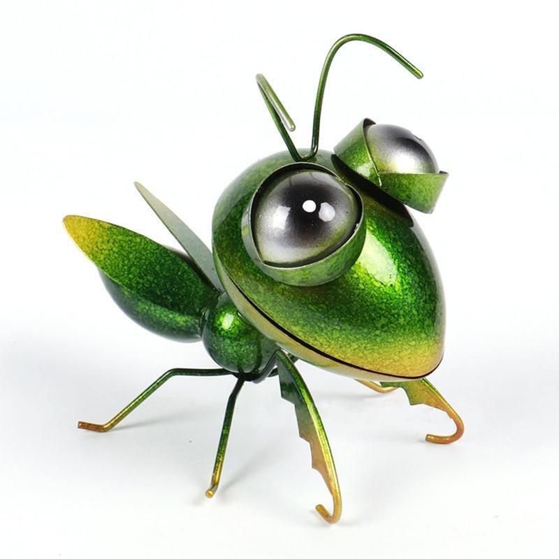 Wrought Iron Ant Wall Art Decor 3pcs/set Metal Insect Hanging Sculpture Ornament