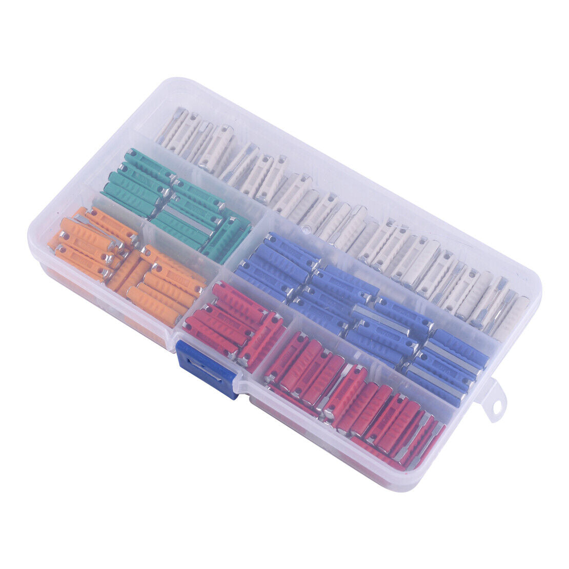 200pcs/box 8A 10A 16A 25A 30A Car Auto Fuse Multicolor Assortment Kit New ld