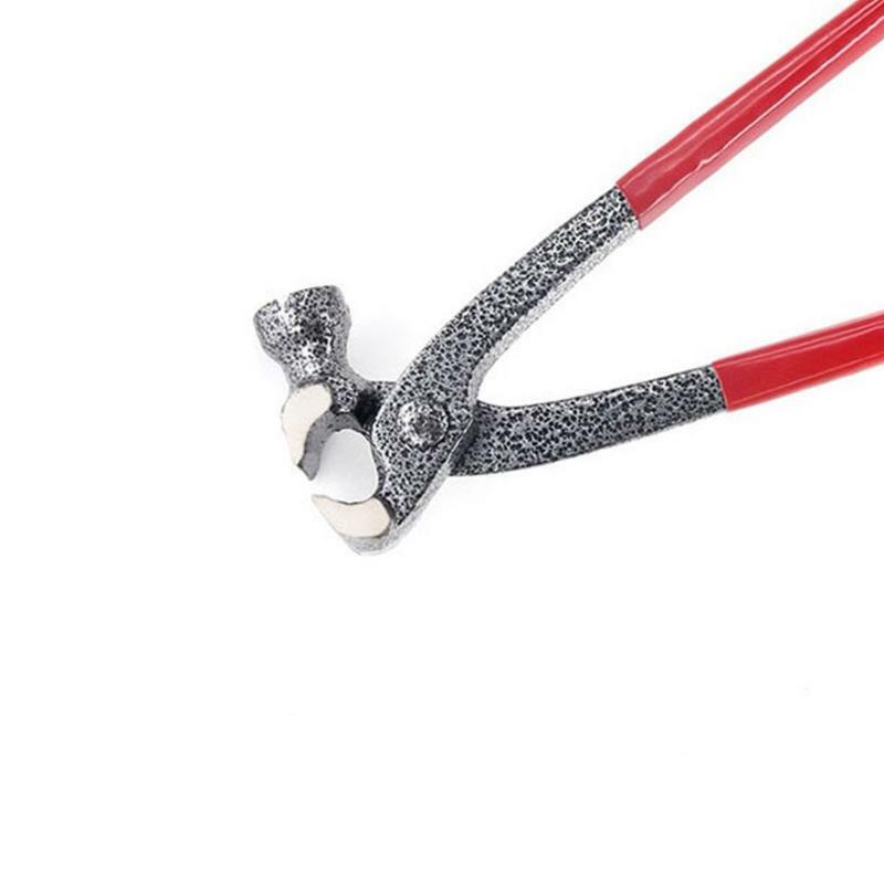 Farrier Hoof Pliers with Hammer Ideal Gift for Farm Breeders Rust Resistance