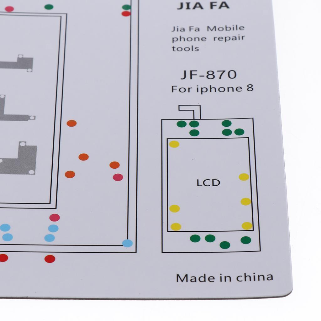 JF 870  Screws Memory Table Mat Repair Tool Guide Pad for 8