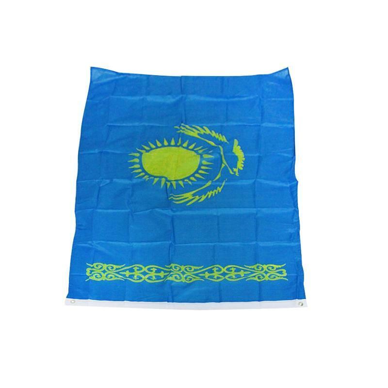 90*150cm Kazakhstan Flag Hanging Banner Office Activity Parade Home Decoration