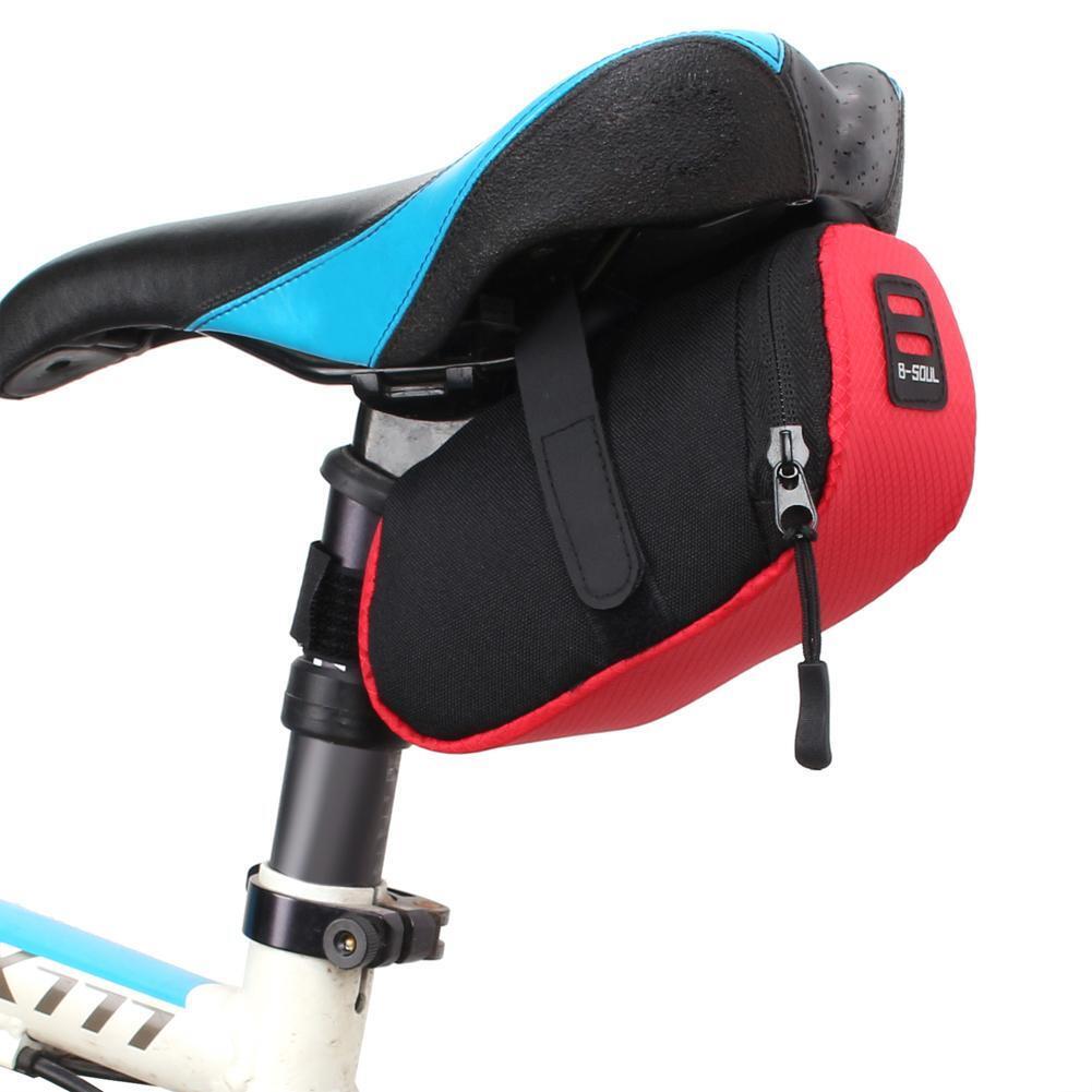 Bicycle Bike Waterproof Storage Saddle Bag Seat Cycling Tail Rear Pouch