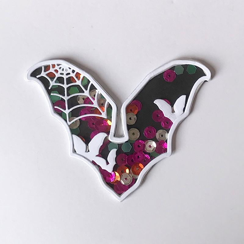 Halloween Bat Spider Web Cutting Dies Photo Album Decoration Accessories DIY