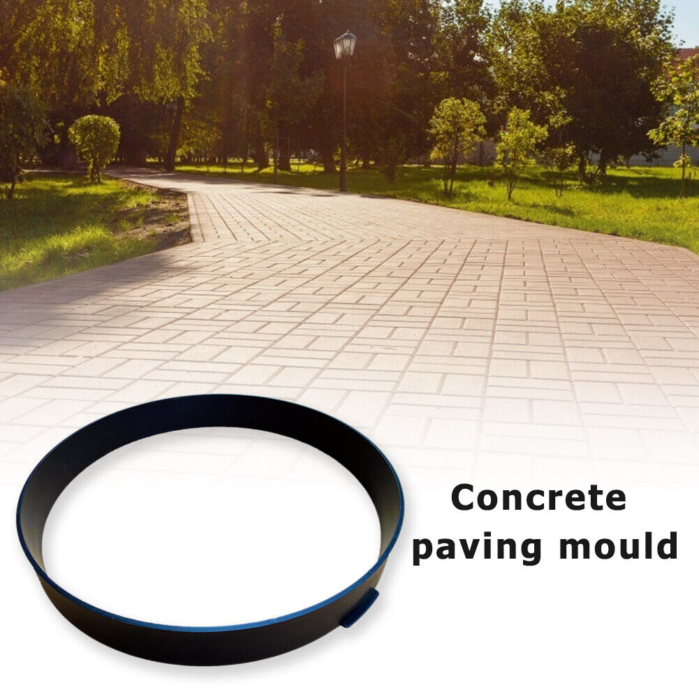 Round Floor Path Walk Maker Mould DIY Paving Concrete Mold for Garden Lawn