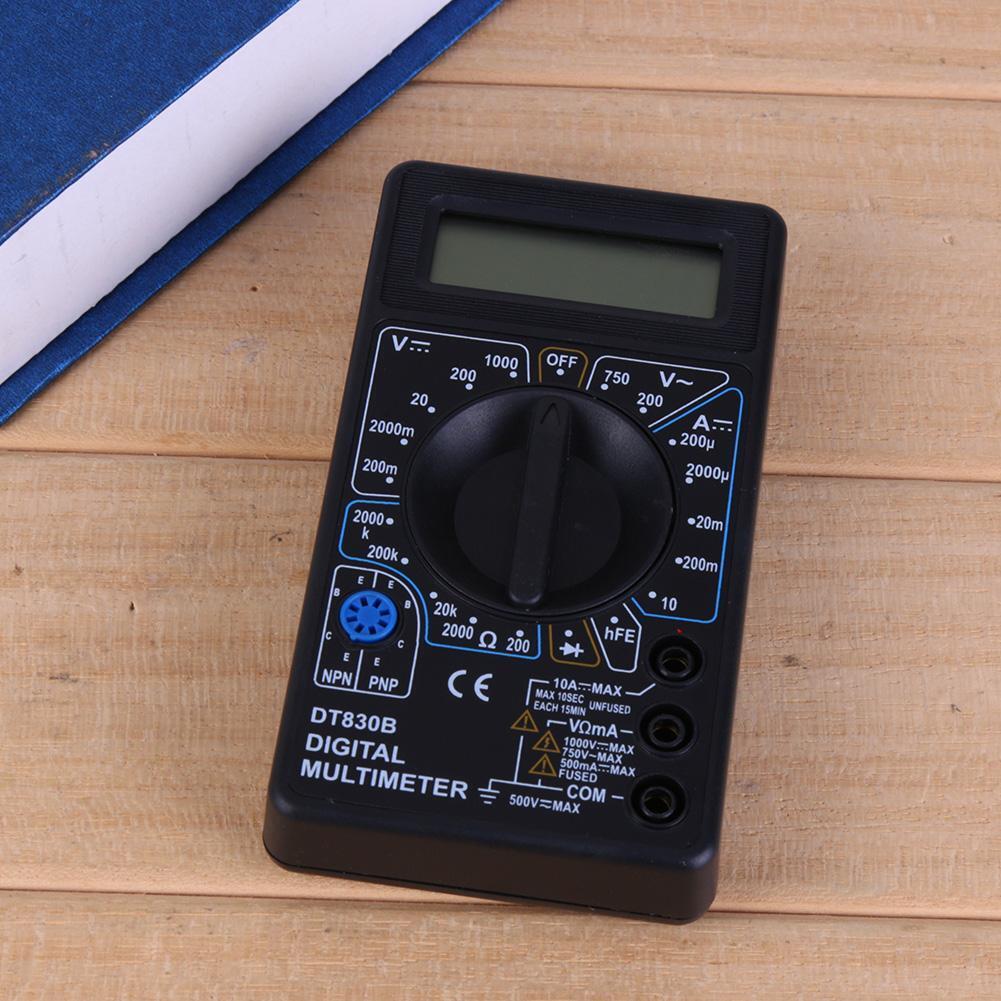DT-830B LCD Digital Multimeter AC/DC 750/1000V Amp Volt Ohm Tester Meter