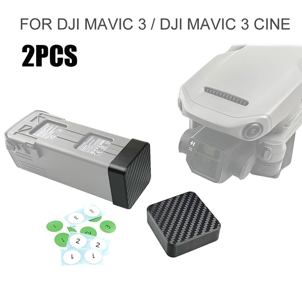 Port Drone Battery Protective Cover Dust Proof Caps Protector For DJI Mavic 3