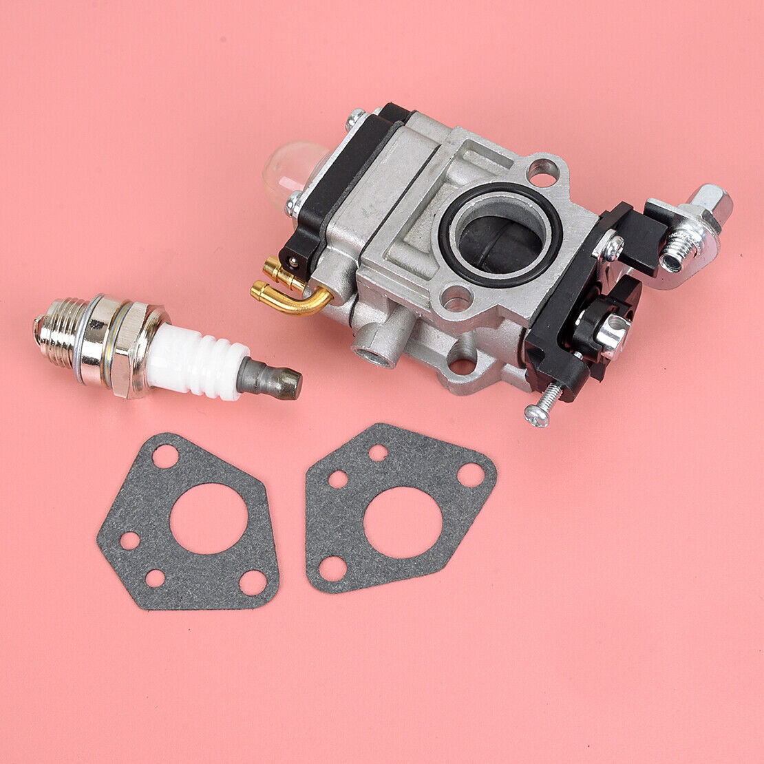 Carburetor Carb Gasket Spark Plug Fit for Demon RQ580 vidaXL 141550 141003 Tool