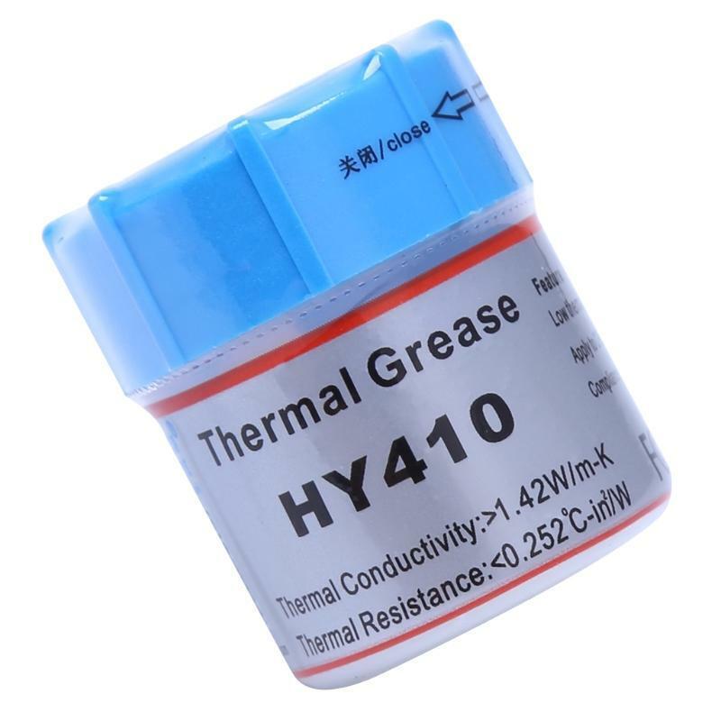 10g HY410-CN10 Thermal Grease CPU Chipset Cooling Compound Silicone Paste 1.42W