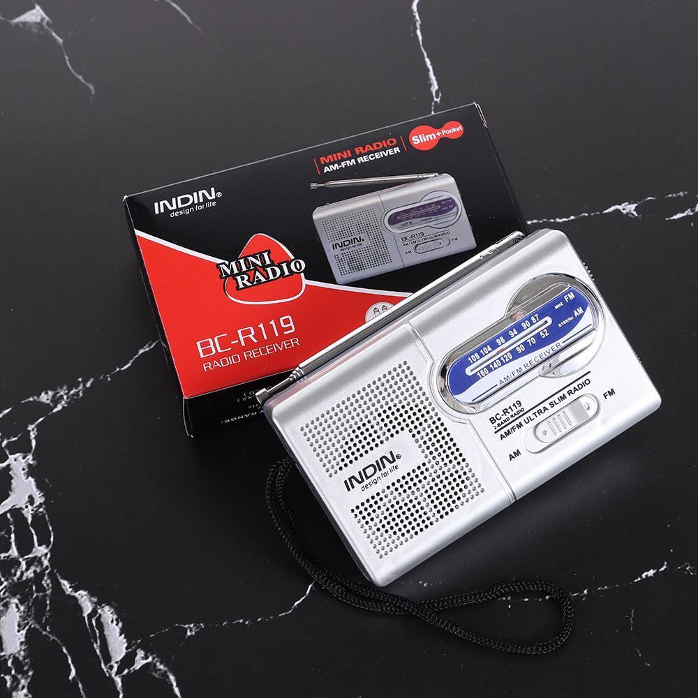 Essential Survival Tool Pocket Weather Radio World Receiver AM/FM Mini Radio