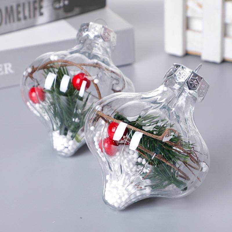 Interesting Christmas Balls Pendant Home Porch Ornaments Xmas Atmosphere Sign