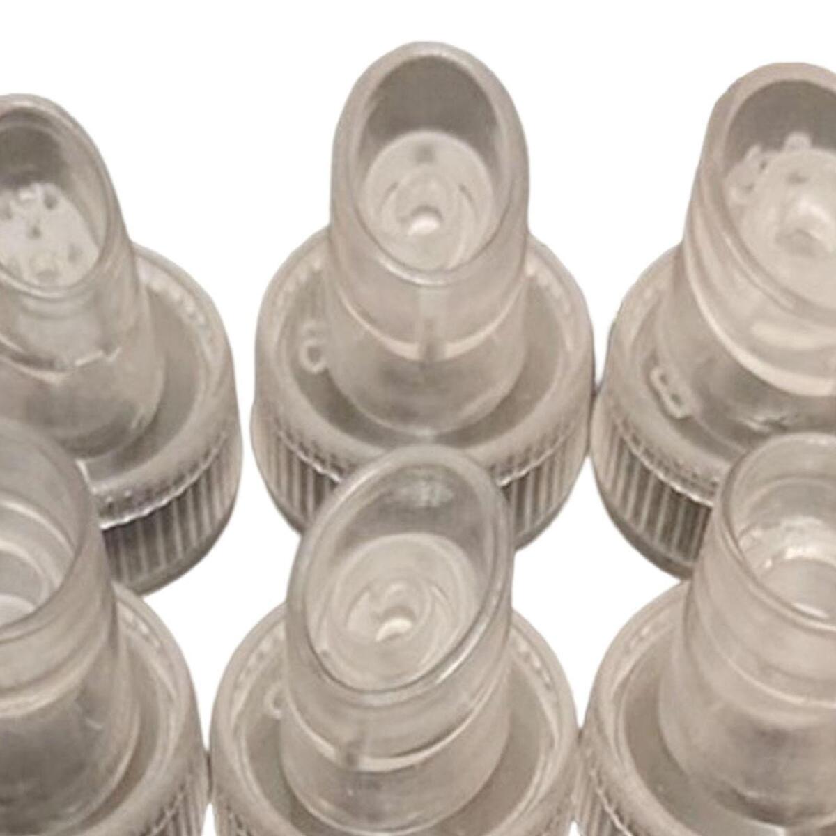 6x Plastic Tips Replacement Head for Hydro Dermabrasion Water Peeling Home