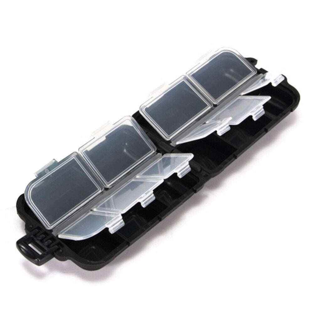 Fishing Lure Boxes Bait Storage Case Fishing Tackle Hook Trays Organizers