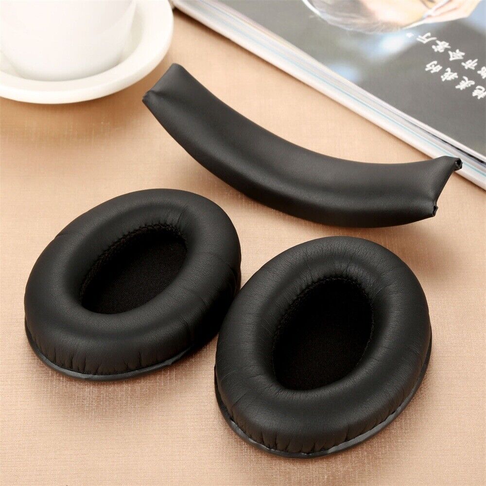 Black Replacement Ear Pads Memory Foam for Beats By Dr.Dre Stuido 1.0 Headphones