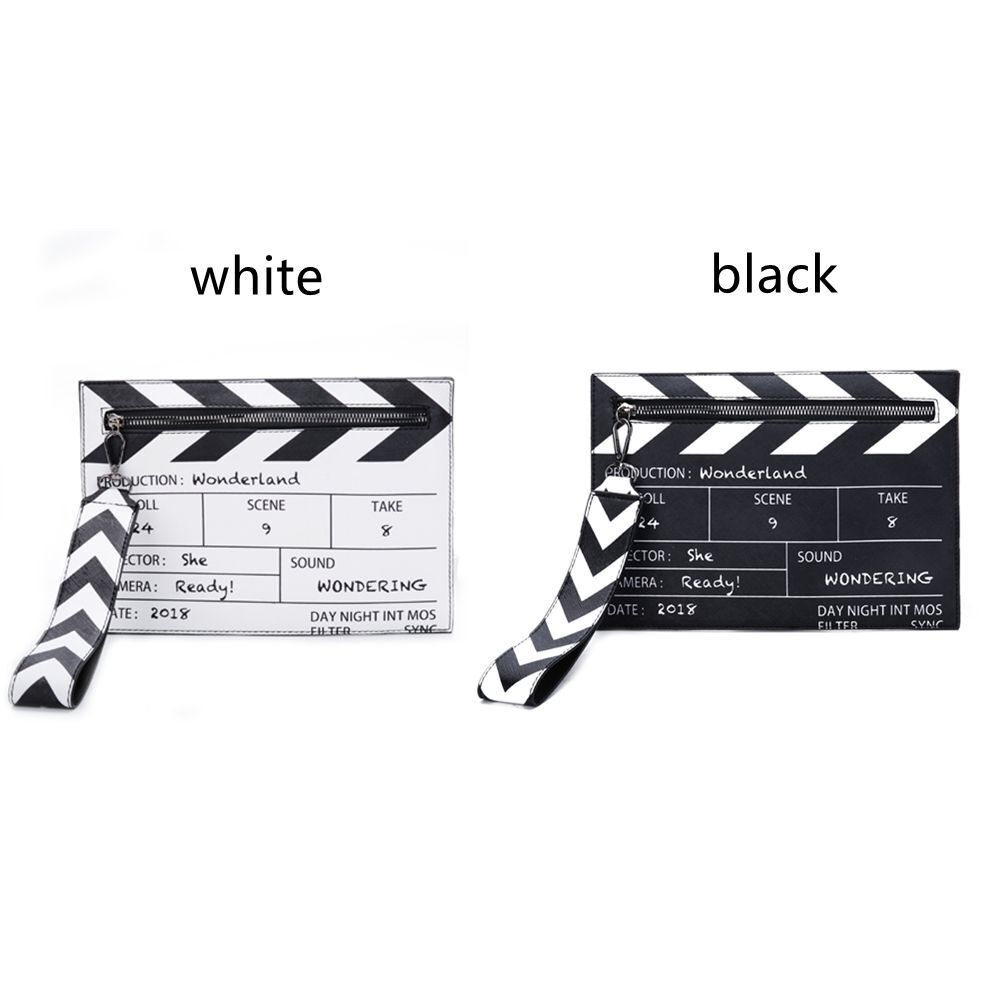 Women Girl Letters Clutch Bag Shoulder Bag Crossbody Movie Prop Design Handbag