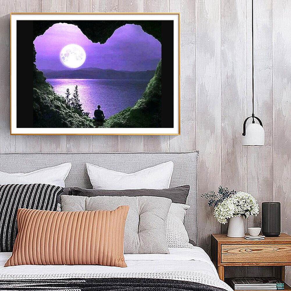 Drill DIY Scenery in Love Picture Art 5D Full Diamond Round Painting Kit