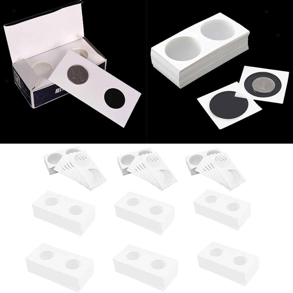 Set of 600 -    Collecting Holder Collection Supplies 12 Sizes