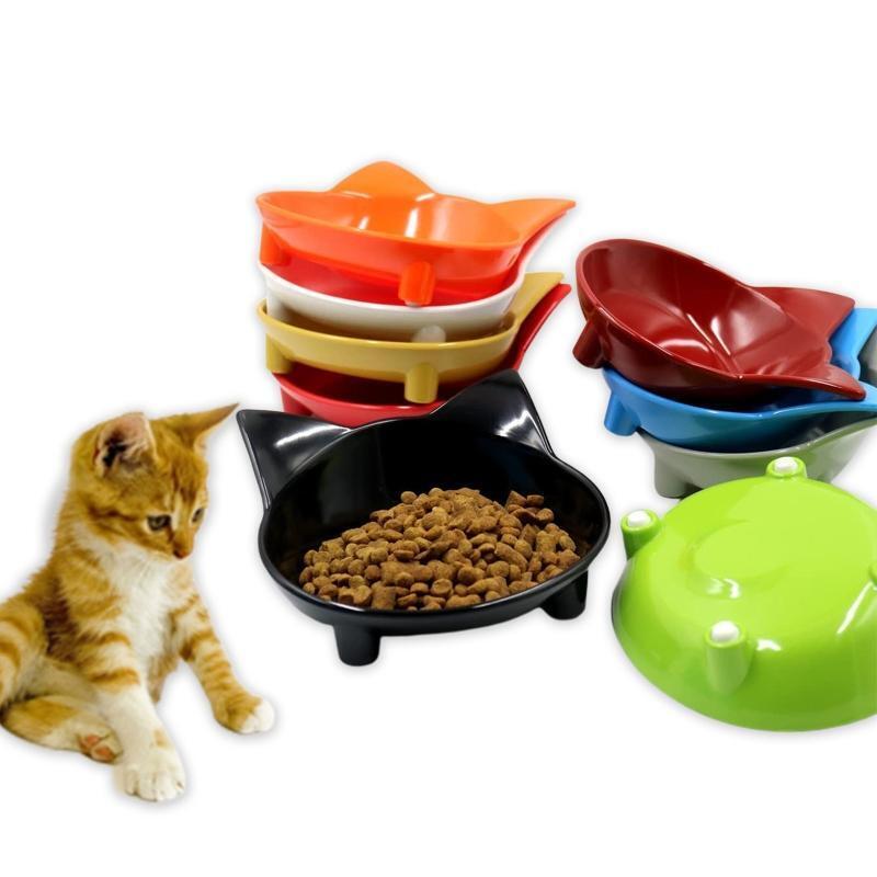 3 Pack Cat Bowl for Food & Water Shallow Bowls Non Slip Safe Material BPA Free
