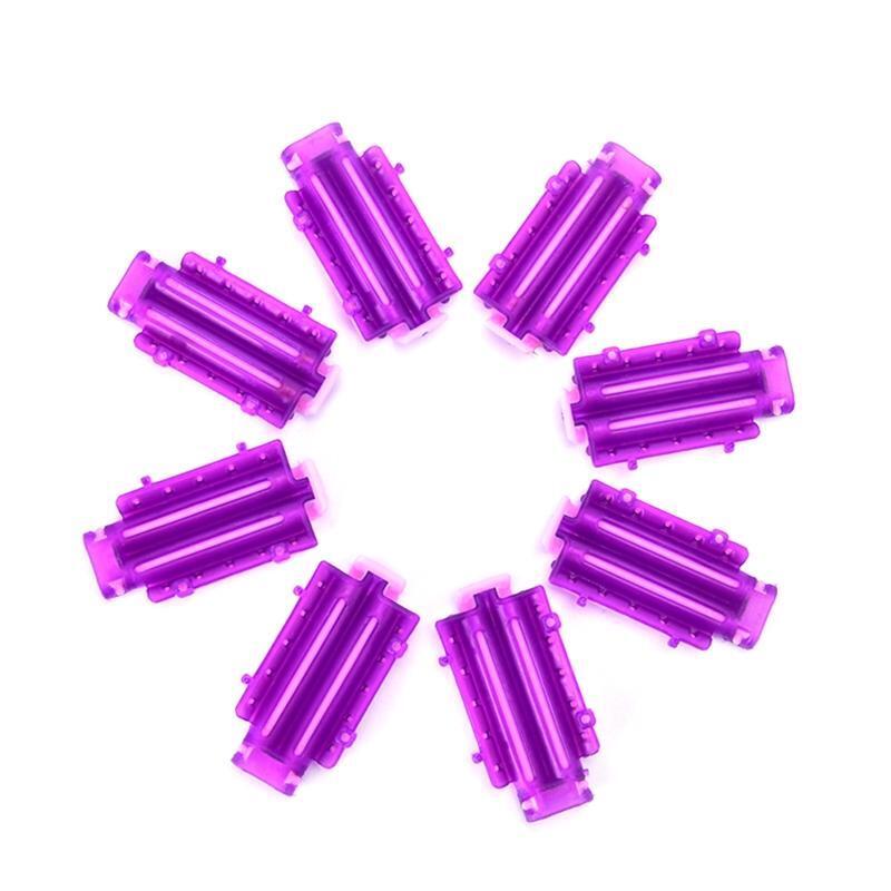 45pcs Hair Rollers Root Fluffy Clamps Wave Perm Rod DIY Bars Corn Clips Curler